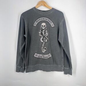 Harry Potter Morsmordre Dark Mark Sweatshirt Womens Graphic Pullover Size S